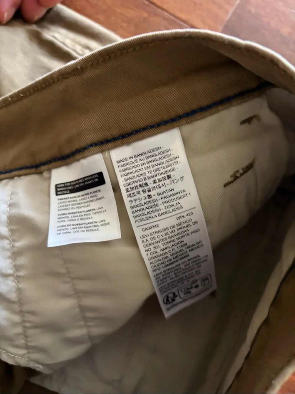 Men’s Levi’s Xx Standard Tapered Chino Pants - 32/32 - Cougar color